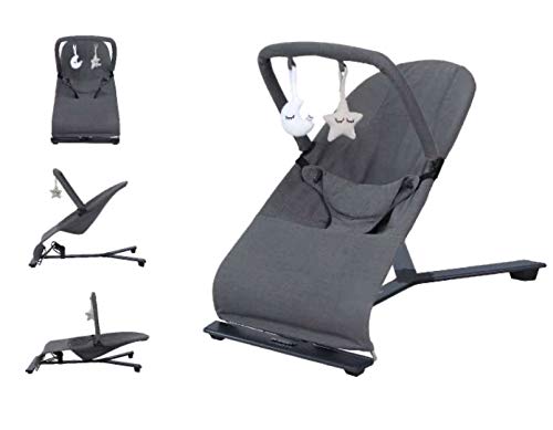 Babify Hamaca de Bebé Serenity - Ajustable en 3 posiciones - Barra...