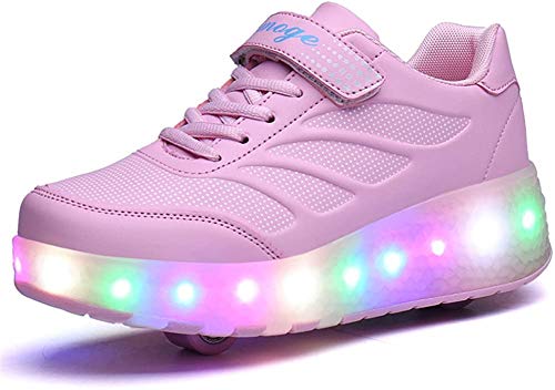 Led Luces Zapatos con Ruedas Dobles