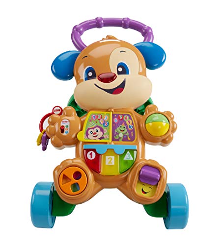Fisher-Price Ríe y Aprende - Andador Perrito Primeros Pasos, Correpasillos Bebé +6...