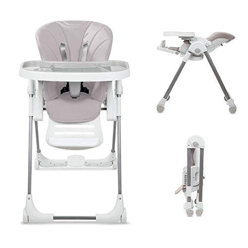 Babify Trona de bebé Evolutiva Comfort Plus. Reclinable, Ajustable con Plegado Compacto....
