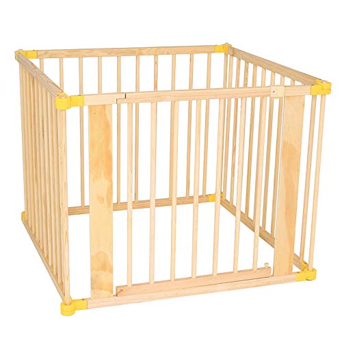 dibea DP00586, Parque infantil de madera para bebés