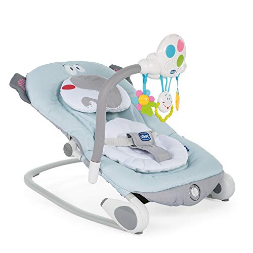Chicco Balloon - Hamaca interactiva con sistema balancín, de 0 a 18...