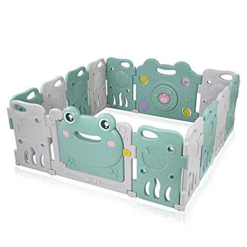 Baby Vivo Parque Corralito Plegable Puerta Robusto Plastico