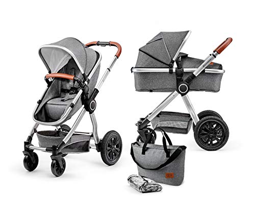 Kinderkraft Carrito Bebé 2 Piezas VEO, Silla de Paseo, Capazo, 0 a...