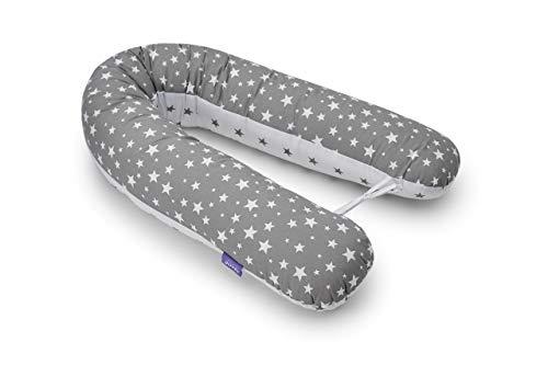 Jukki® Cojín de lactancia, almohada para dormir de lado, cojín de embarazo,...