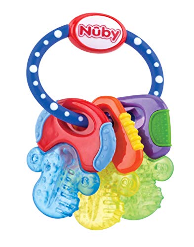 NUBY Llaves de dentición refrigerantes