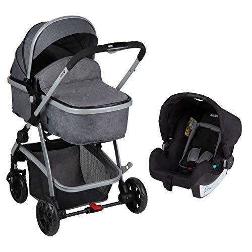 Safety 1st Hello Trio Set Carrito de bebé 3 en 1, Silla...