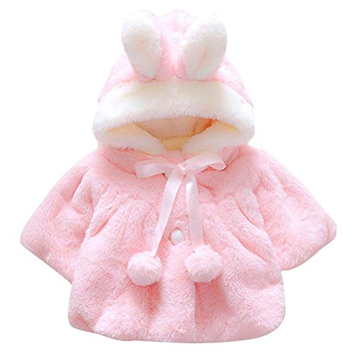 EDOTON Abrigos Bebé, Niña Infant Ropa Otoño Invierno Chaqueta con Oreja de...