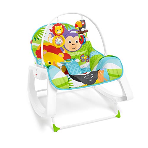 Fisher-Price - Hamaca Crece Conmigo Forest Fun, Silla para Bebé (Mattel GNV69),...