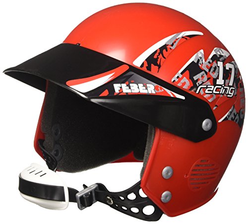 FEBER - Casco de Seguridad, Color Rojo