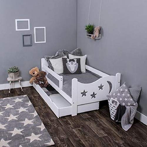 LULU MÖBELChrisi - Cama infantil completa con colchón (160 x 80 cm,...