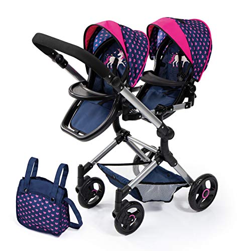 Bayer Design Cochecito de Muñeca Gemelas