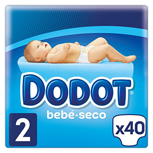 Dodot - Pañales con Canales de Aire Bebé-Seco, Talla 2, para Bebes...