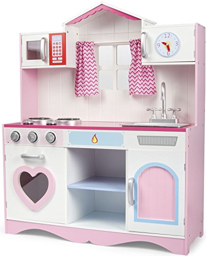 Leomark Cocina PINK PLAY Madera Infantil de Juguete