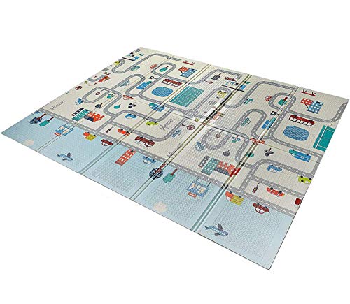 Babify Alfombra de Juegos Reversible XL