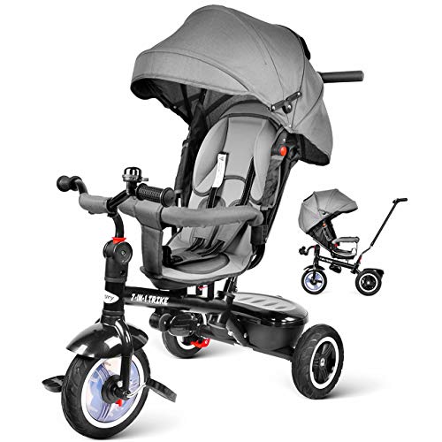 besrey 7 en 1 Triciclos Bebes reclinable