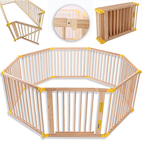 KIDUKU® Parque de bebé XXL 8 Piezas