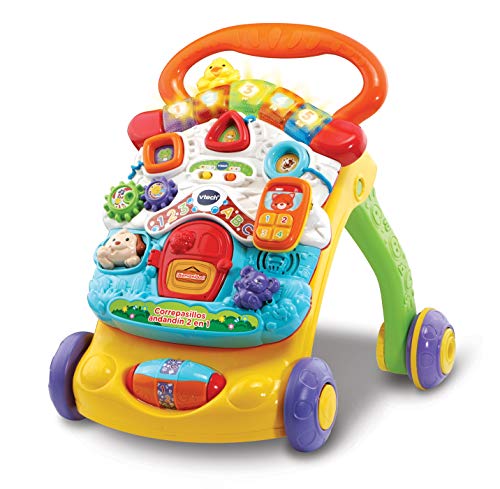 Vtech - Correpasillos Andandín 2 En 1, Diseño Mejorado, Andador Bebé Interactivo...