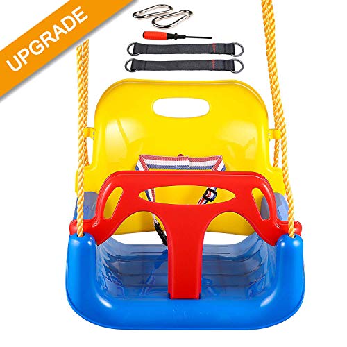 IMMEK Columpio Infantil Columpio 3 en 1