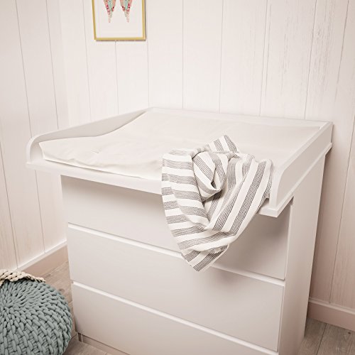 Polini niños mesa de cambio para MALM cómoda de madera IKEA